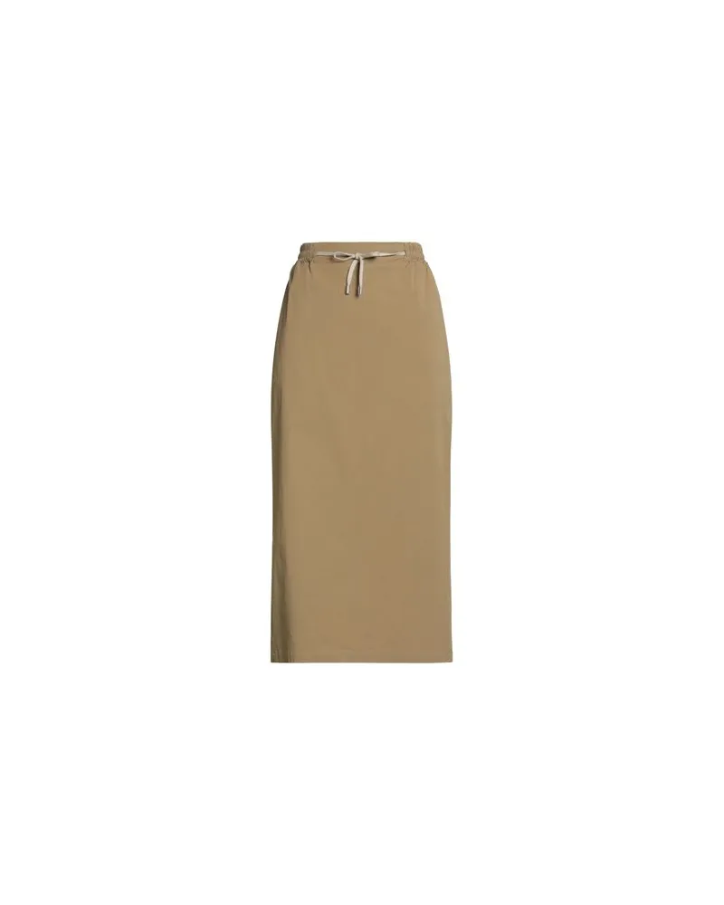 BARBA HOSEN & RÖCKE - Midi-Röckeauf YOOX.COM Khaki