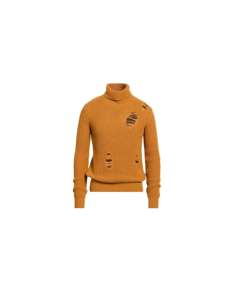 Daniele Alessandrini STRICKWAREN - Rollkragenpulloverauf YOOX.COM Ringelblume