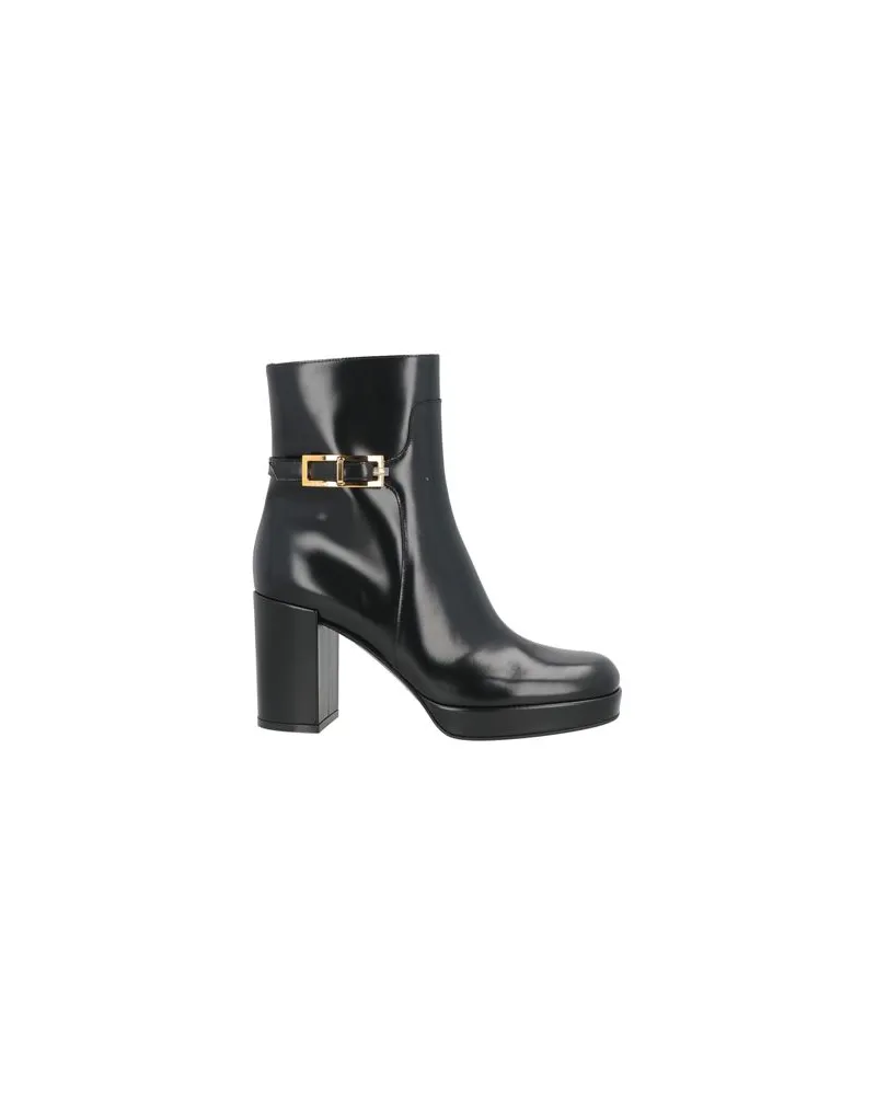 Sergio Rossi SCHUHE - Stiefelettenauf YOOX.COM Schwarz