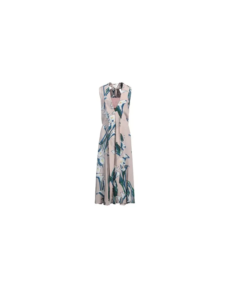 Rochas KLEIDER - Maxi-Kleiderauf YOOX.COM Antikrosa