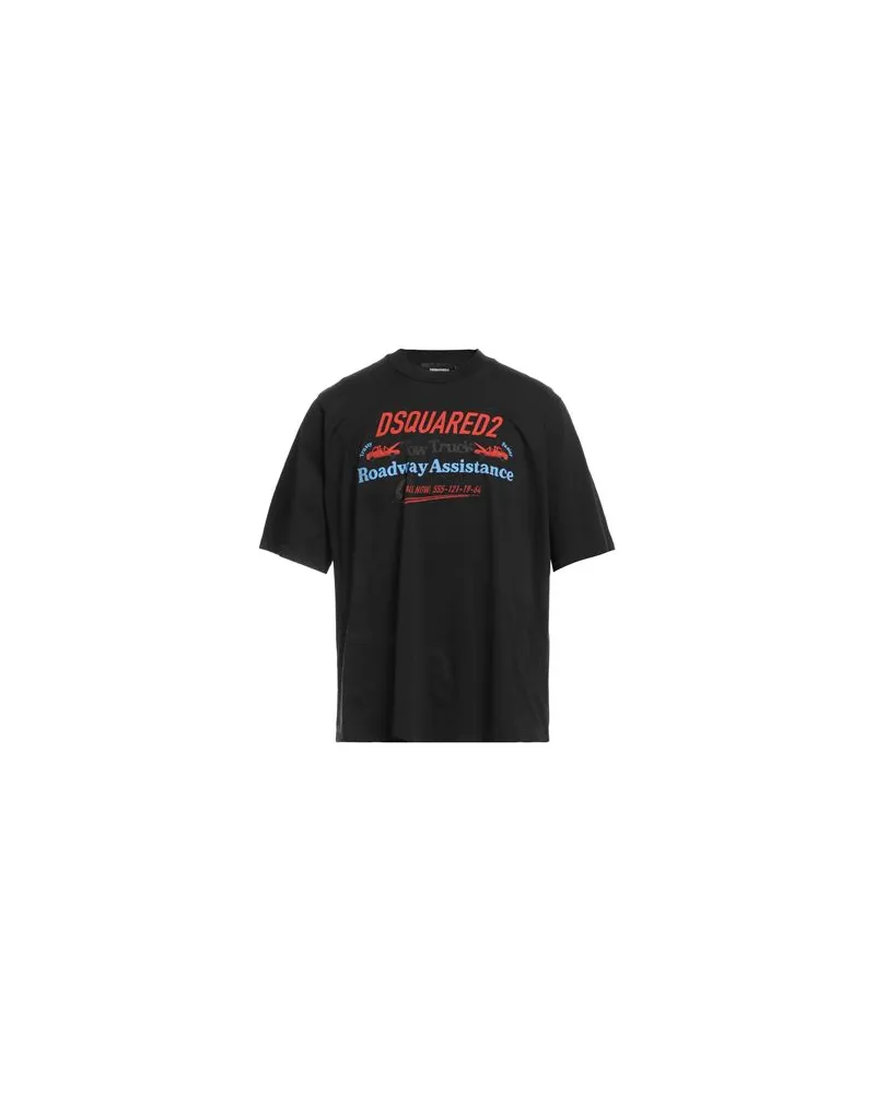 Dsquared2 TOPS - T-shirtsauf YOOX.COM Schwarz