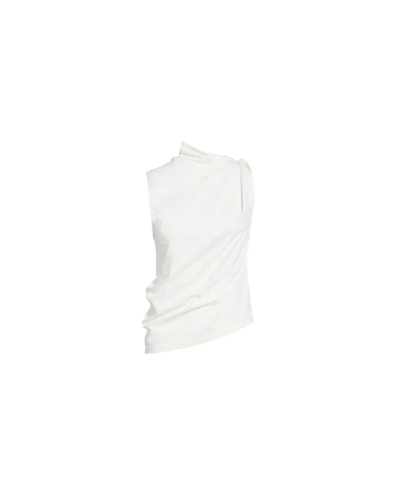 Courrèges TOPS - Topsauf YOOX.COM Elfenbein
