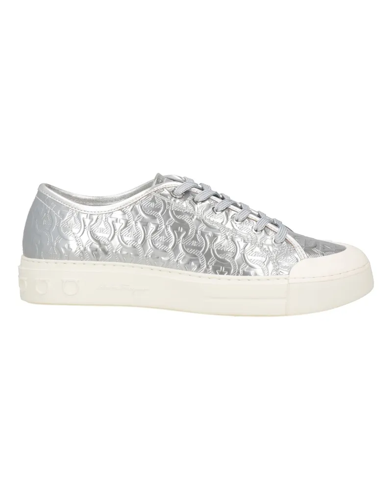 Ferragamo Sneakers Silber