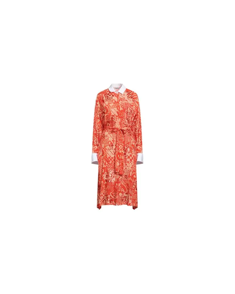 Essentiel KLEIDER - Midi-Kleiderauf YOOX.COM Orange