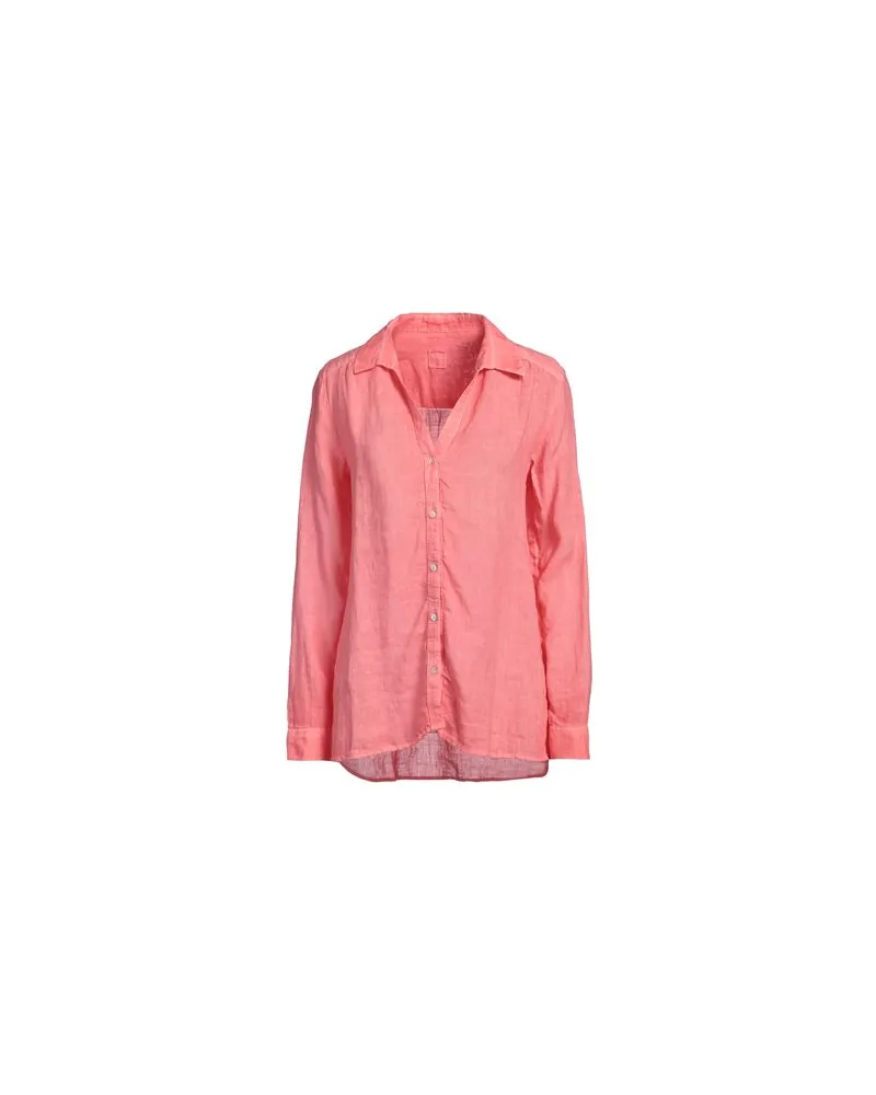 120% Lino TOPS - Hemdenauf YOOX.COM Koralle