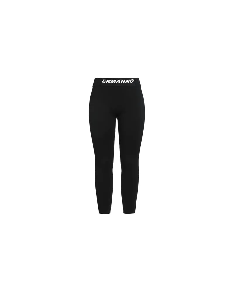 Ermanno Scervino HOSEN & RÖCKE - Leggingsauf YOOX.COM Schwarz