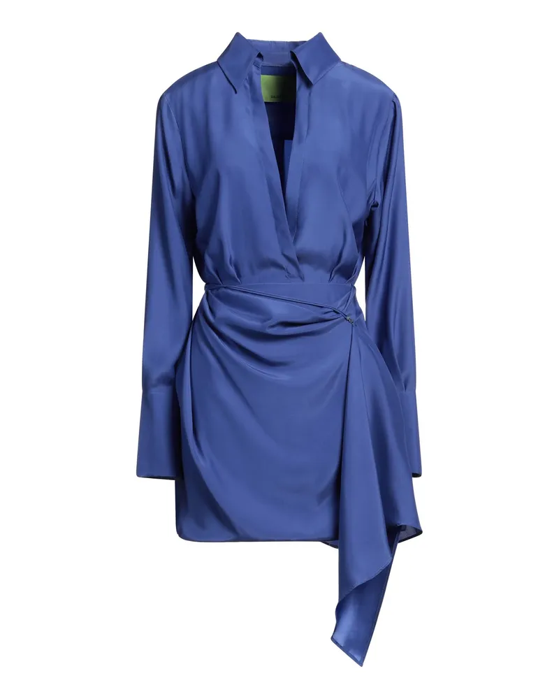 GAUGE81 Mini-Kleid Hellblau