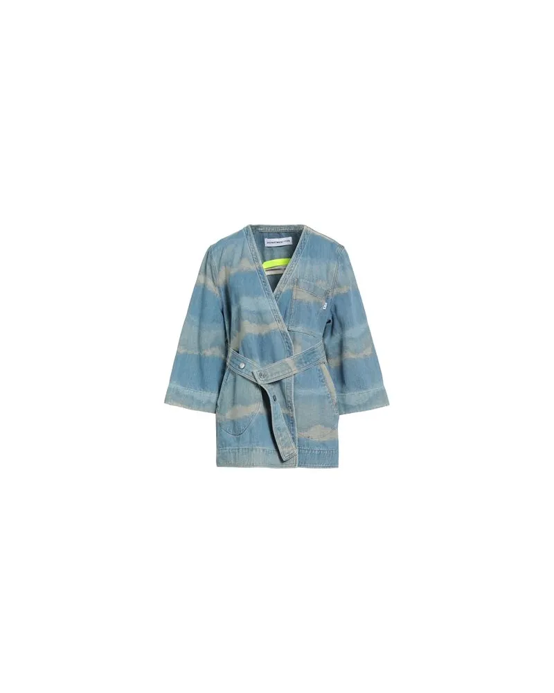 Department 5 JACKEN & MÄNTEL - Jeansjacken/Mäntelauf YOOX.COM Blau