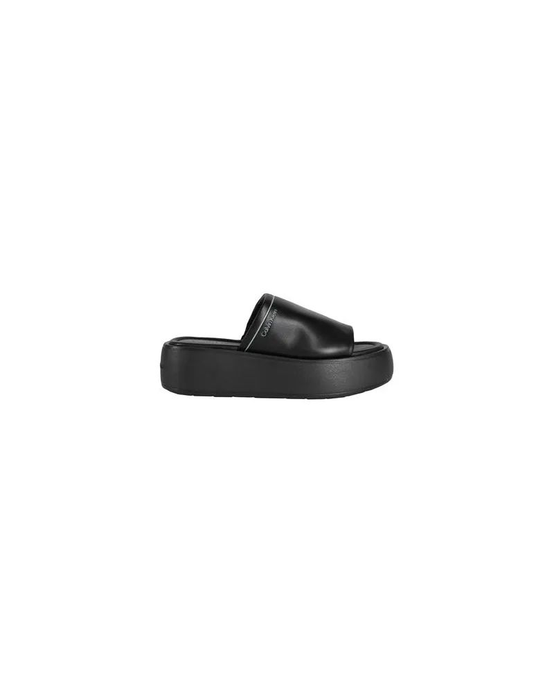 Calvin Klein SCHUHE - Sandalenauf YOOX.COM Schwarz