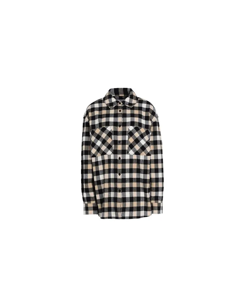 Woolrich CHECK FLANNEL SHIRT   - TOPS - Hemdenauf YOOX.COM Beige