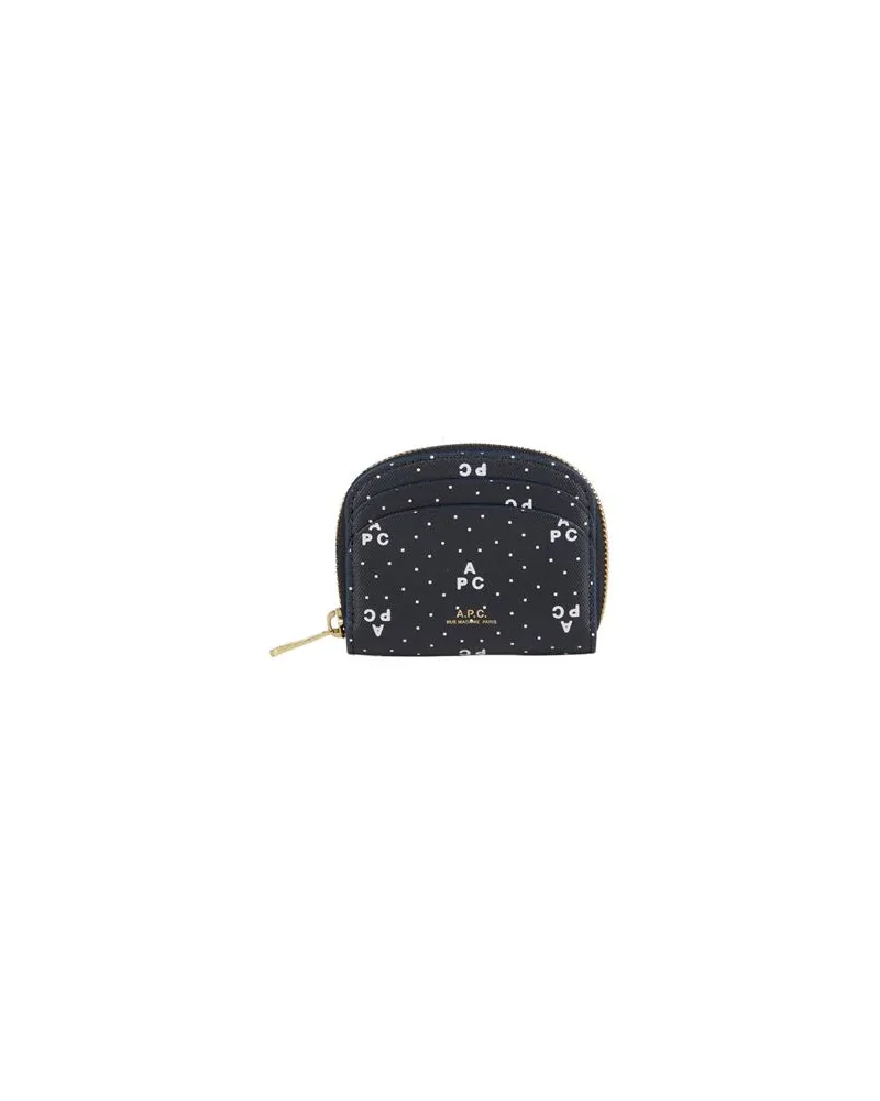 A.P.C. Kleinlederwaren - Portemonnaiesauf YOOX.COM Marineblau