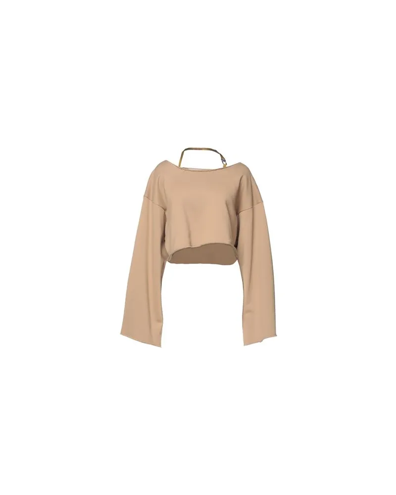 ATTICO TOPS - Sweatshirtsauf YOOX.COM Kamel