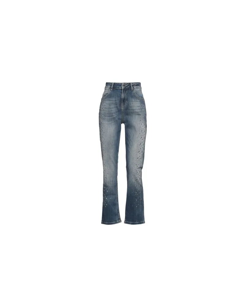 My Twin Twinset HOSEN & RÖCKE - Jeanshosenauf YOOX.COM Blau