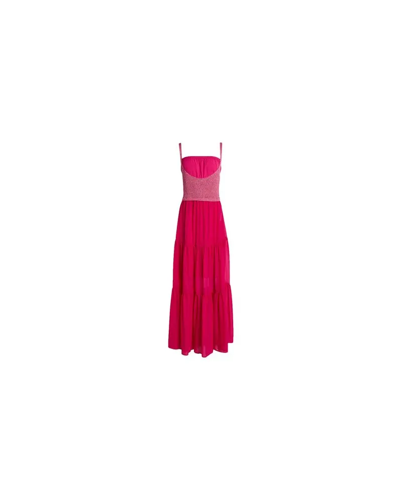 Twin-Set U&B - KLEIDER - Maxi-Kleiderauf YOOX.COM Fuchsia