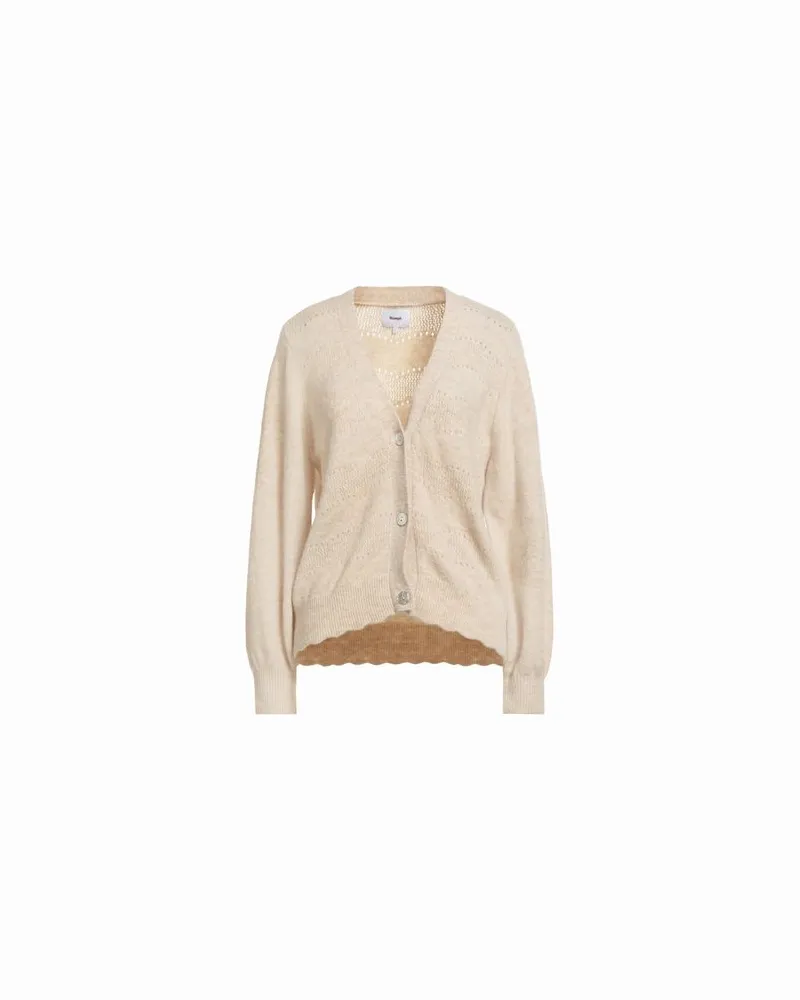 nümph STRICKWAREN - Strickjackenauf YOOX.COM Beige