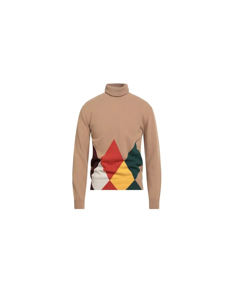 Daniele Fiesoli STRICKWAREN - Rollkragenpulloverauf YOOX.COM Kamel