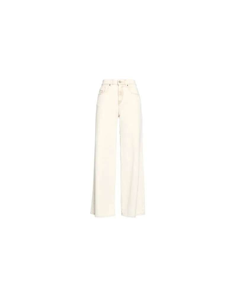 Diesel HOSEN & RÖCKE - Jeanshosenauf YOOX.COM Elfenbein