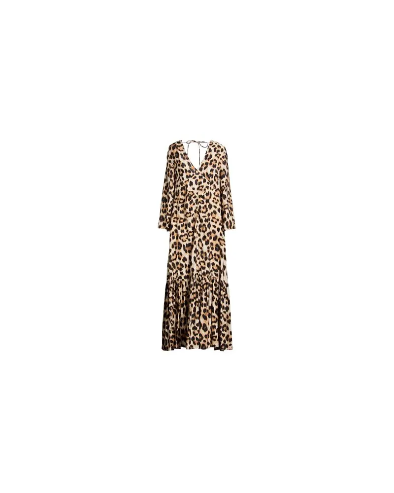MUNTHE KLEIDER - Maxi-Kleiderauf YOOX.COM Kamel