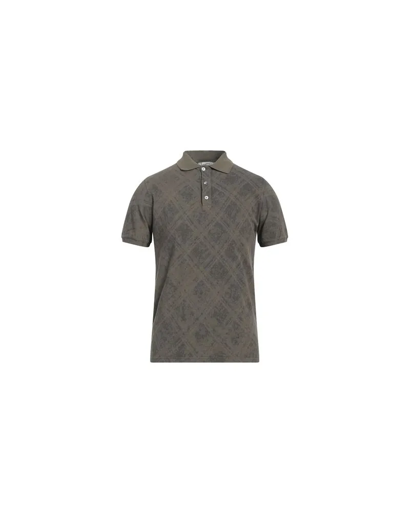 Alpha Studio TOPS - Poloshirtsauf YOOX.COM Militärgrün