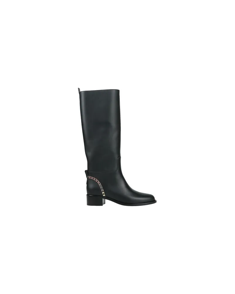 Ferragamo SCHUHE - Stiefelauf YOOX.COM Schwarz
