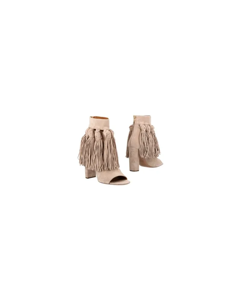 Chloé SCHUHE - Stiefelettenauf YOOX.COM Beige