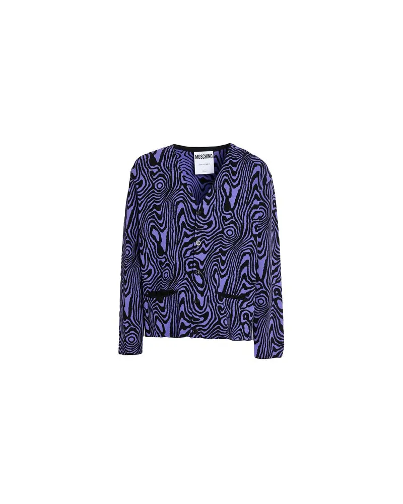 Moschino COUTURE - STRICKWAREN - Strickjackenauf YOOX.COM Violett