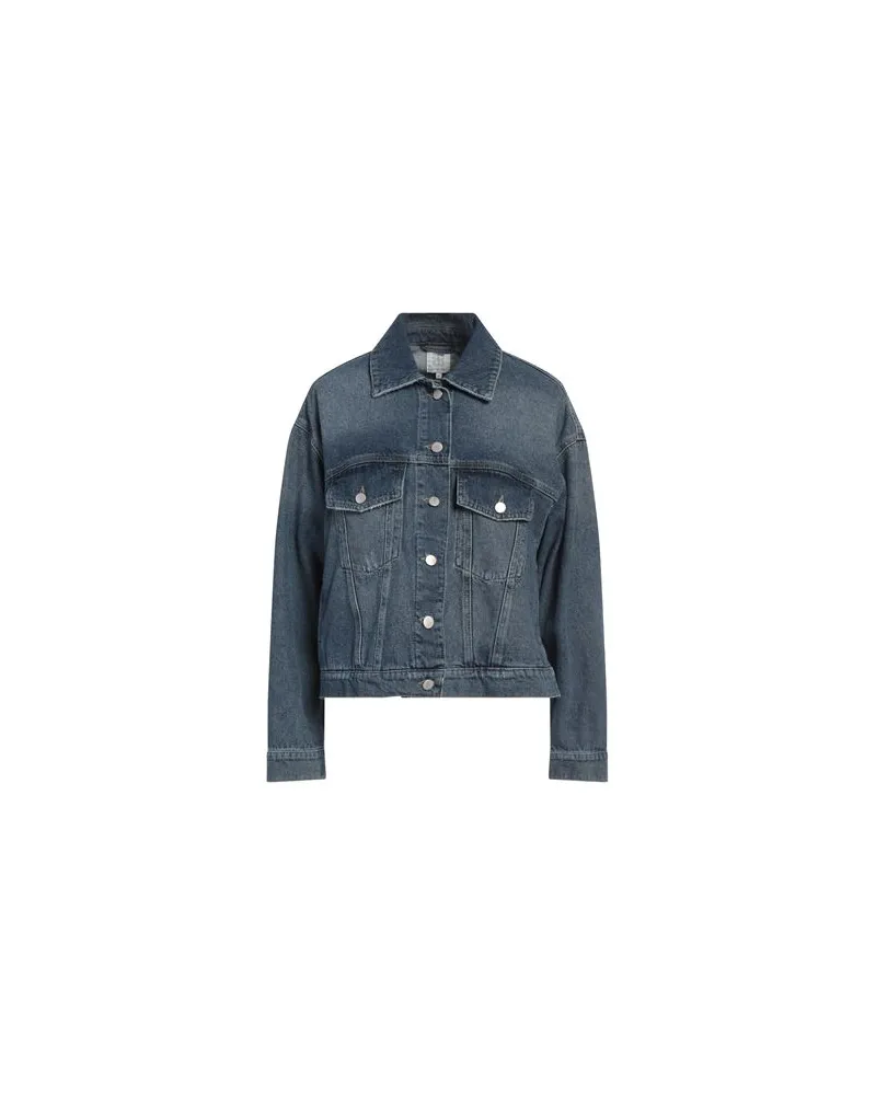 Second Female JACKEN & MÄNTEL - Jeansjacken/Mäntelauf YOOX.COM Blau