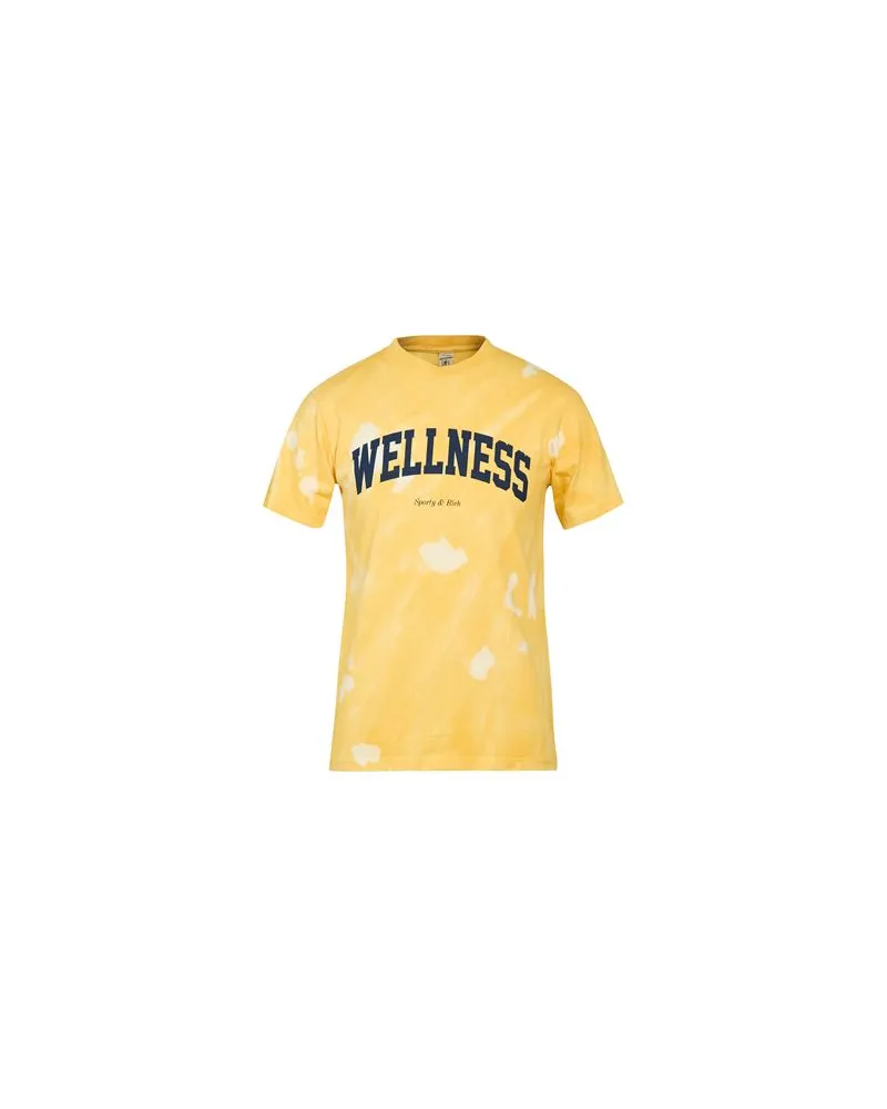 SPORTY & RICH TOPS - T-shirtsauf YOOX.COM Gelb