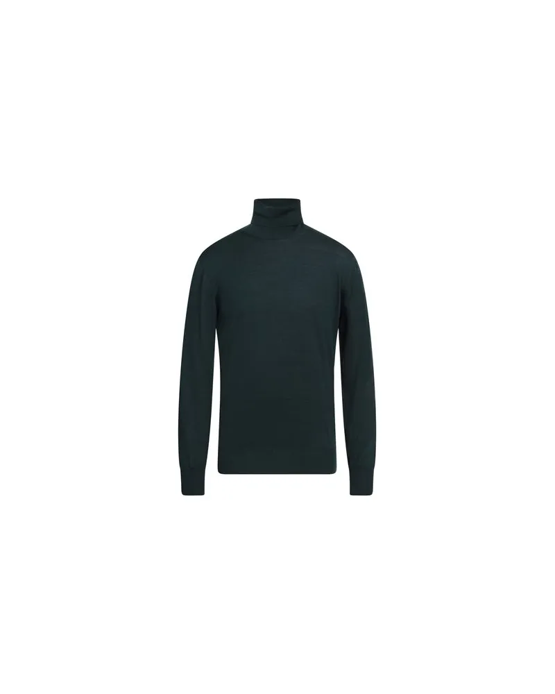 VNECK STRICKWAREN - Rollkragenpulloverauf YOOX.COM Dunkelgrün