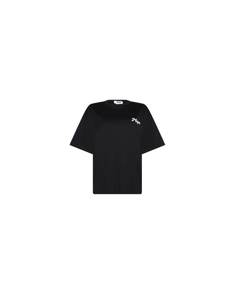 MSGM TOPS - T-shirtsauf YOOX.COM Schwarz
