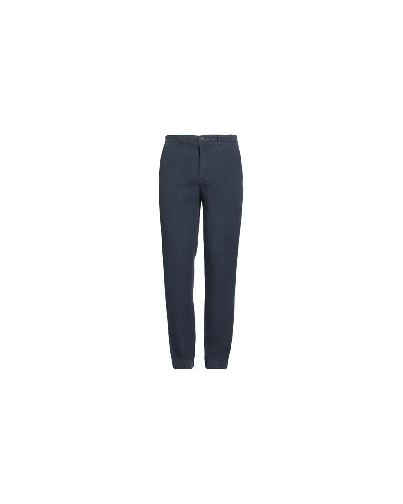 120% Lino HOSEN & RÖCKE - Hosenauf YOOX.COM Marineblau
