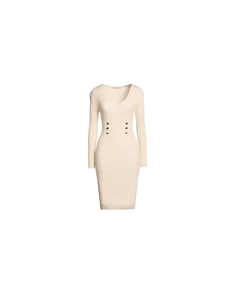 Rinascimento KLEIDER - Midi-Kleiderauf YOOX.COM Beige