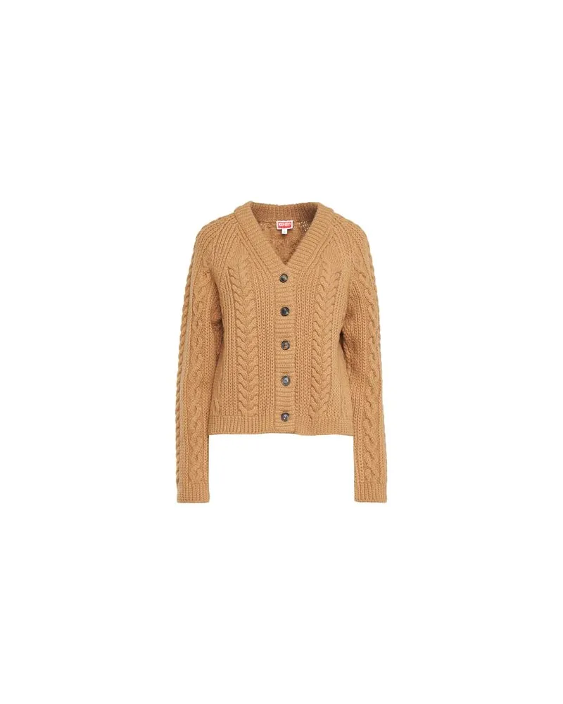 Kenzo STRICKWAREN - Strickjackenauf YOOX.COM Kamel
