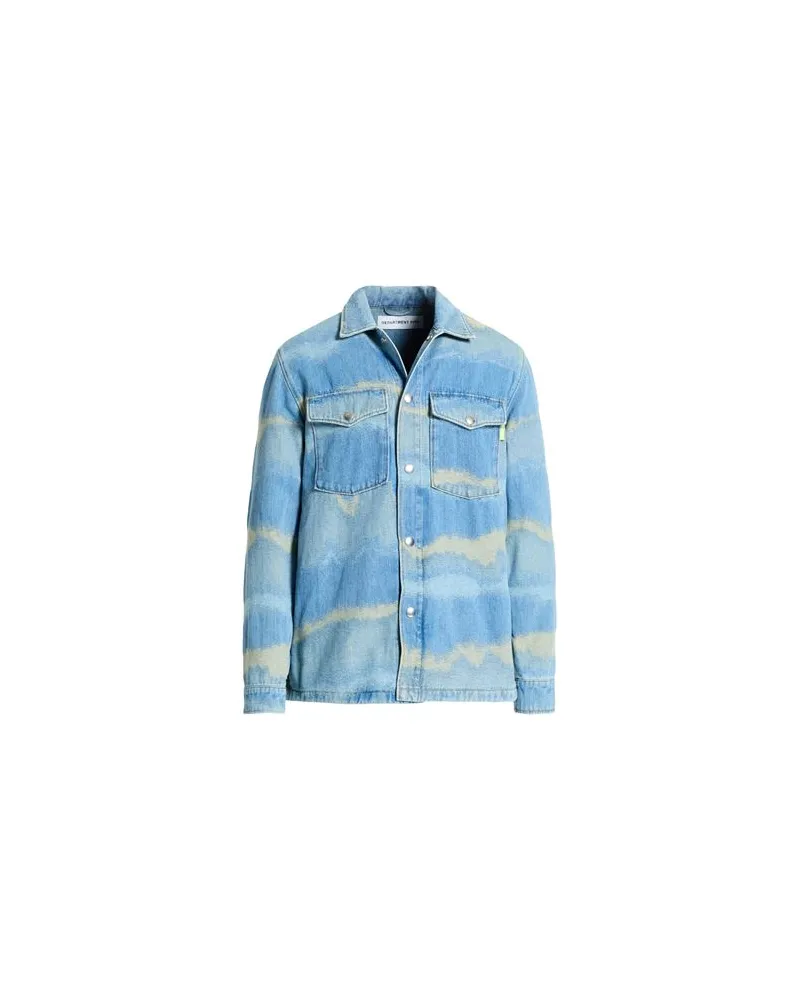 Department 5 TOPS - Jeanshemdenauf YOOX.COM Blau