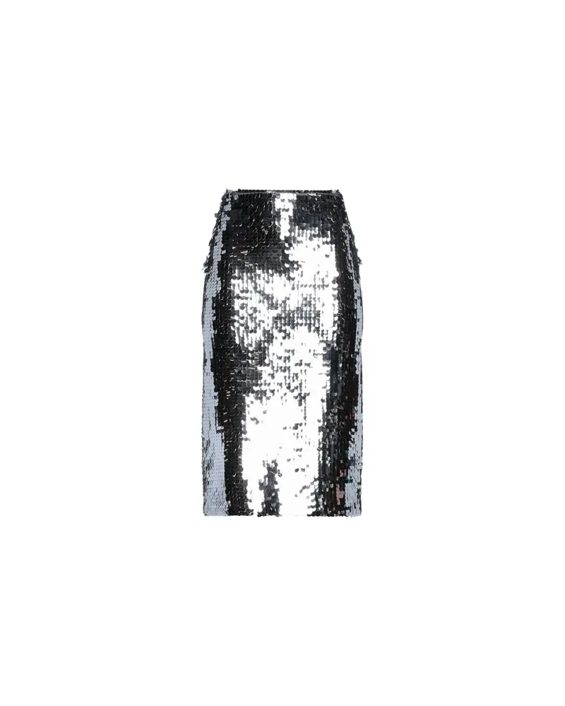 Jijil HOSEN & RÖCKE - Midi-Röckeauf YOOX.COM Silber