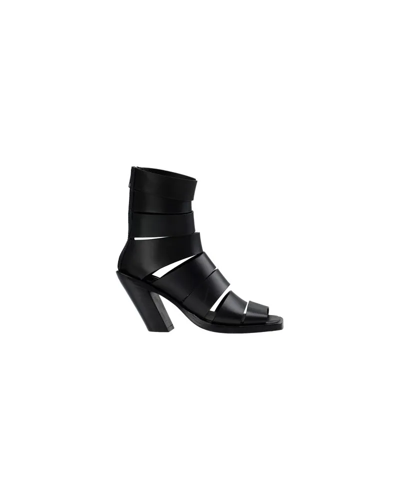 Ann Demeulemeester SCHUHE - Sandalenauf YOOX.COM Schwarz