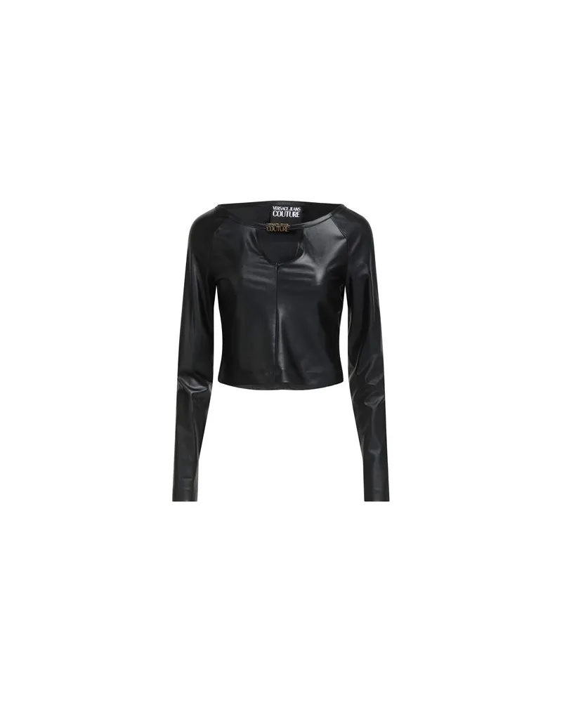 Versace Jeans TOPS - T-shirtsauf YOOX.COM Schwarz