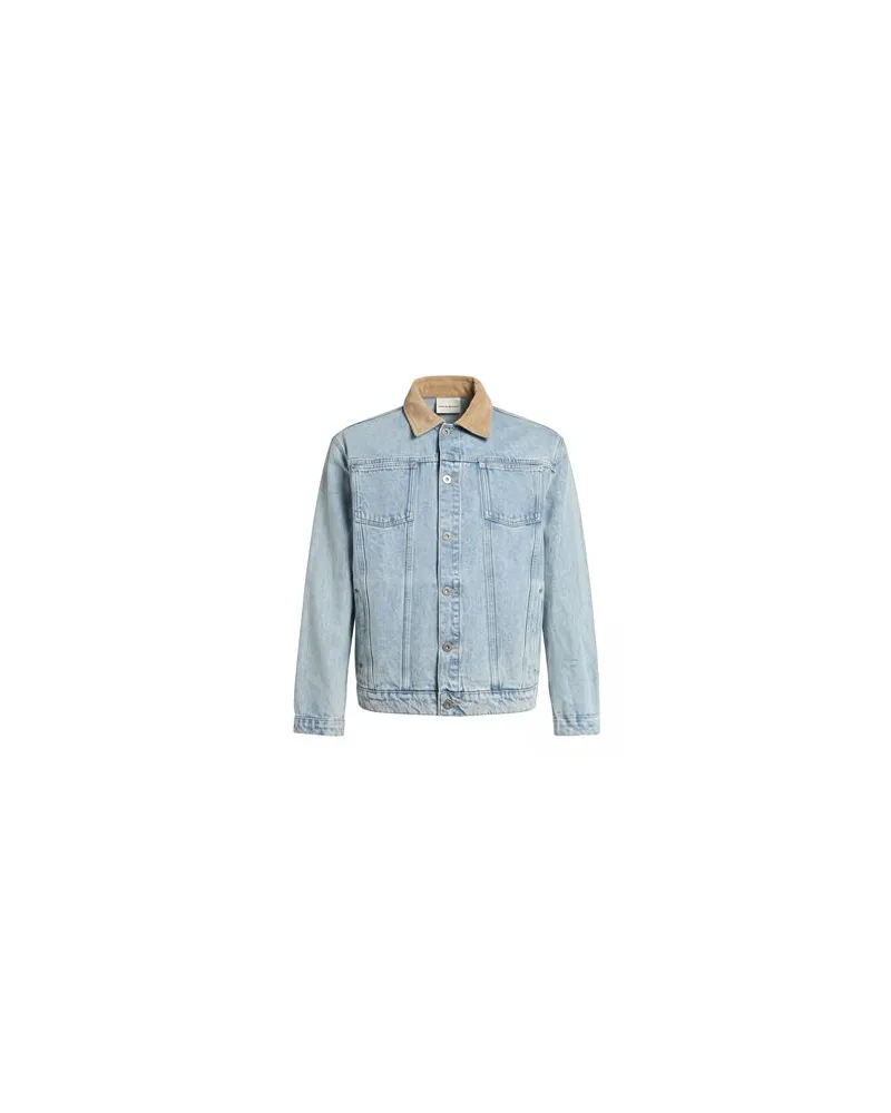 Drôle de Monsieur JACKEN & MÄNTEL - Jeansjacken/Mäntelauf YOOX.COM Blau