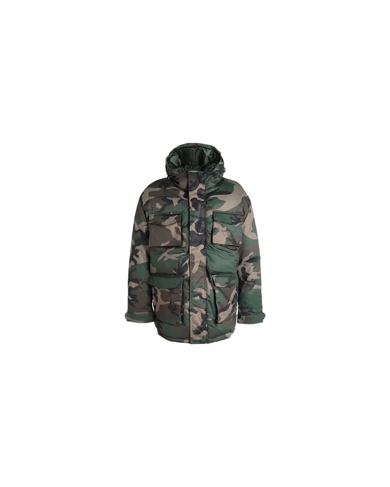 Guess JACKEN & MÄNTEL - Mäntelauf YOOX.COM Militärgrün