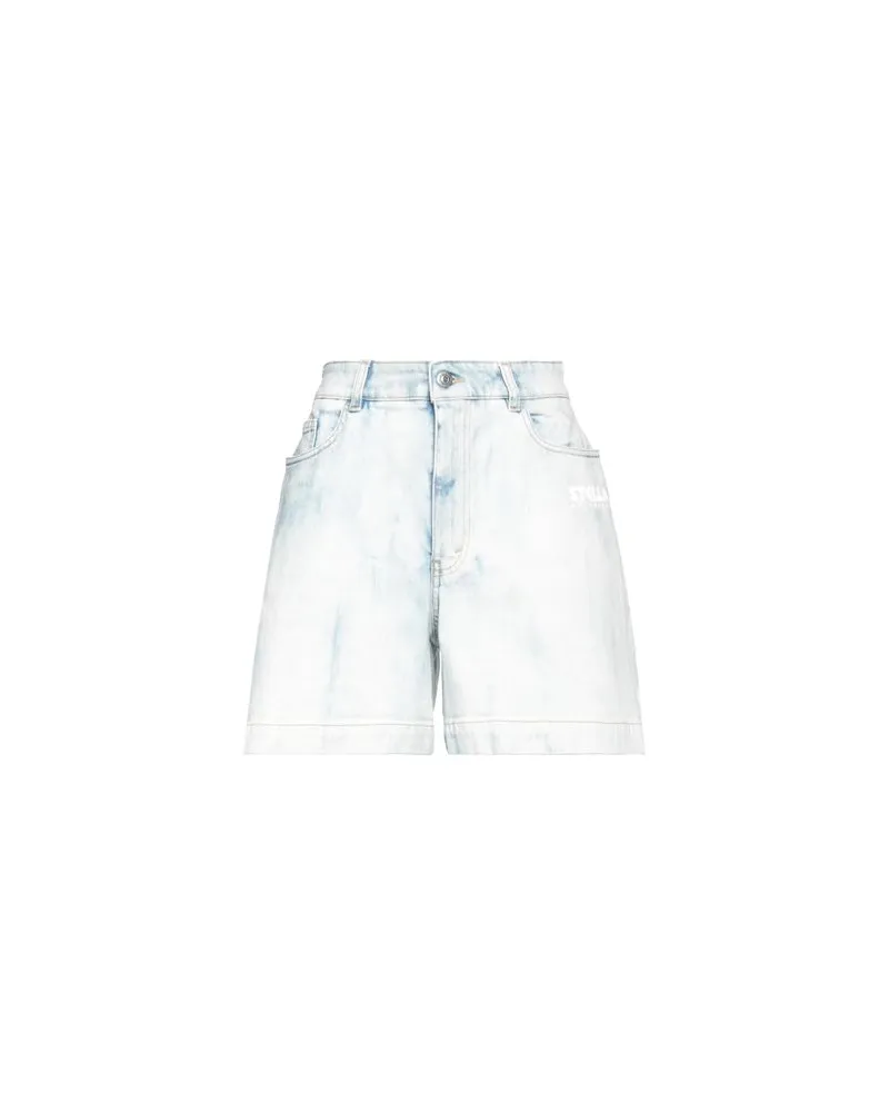 Stella McCartney HOSEN & RÖCKE - Jeansshortsauf YOOX.COM Blau