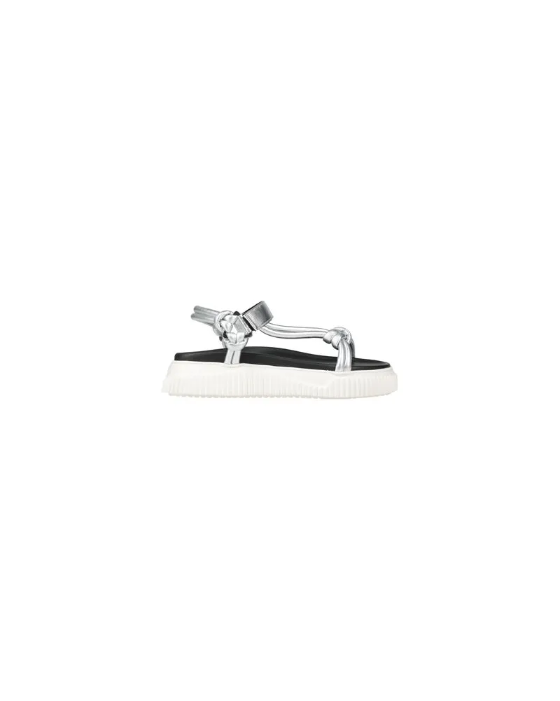 Voile Blanche SCHUHE - Sandalenauf YOOX.COM Silber