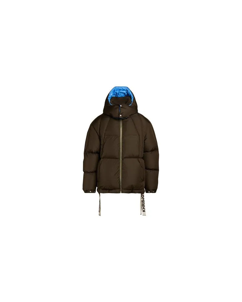KHRISJOY JACKEN & MÄNTEL - Pufferjacken & Daunenjackenauf YOOX.COM Militärgrün