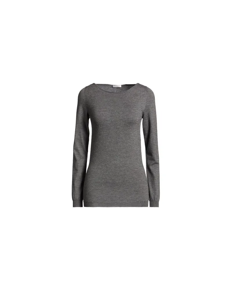 Brunello Cucinelli CASHMERE - STRICKWAREN - Pulloverauf YOOX.COM Grau