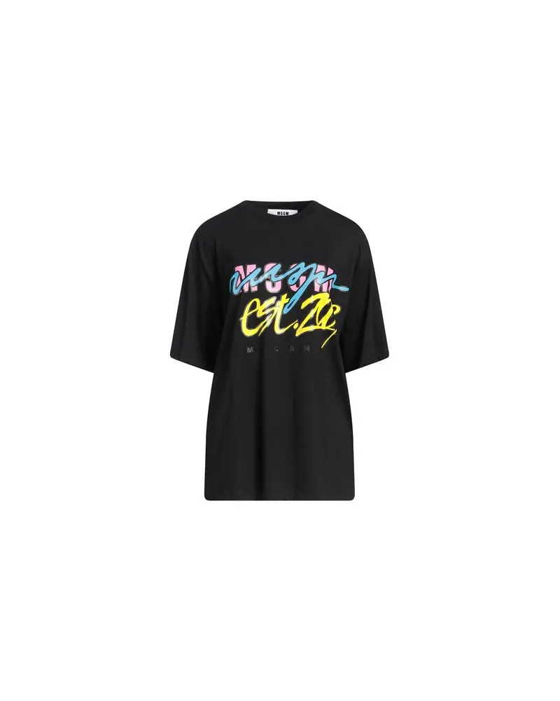 MSGM TOPS - T-shirtsauf YOOX.COM Schwarz