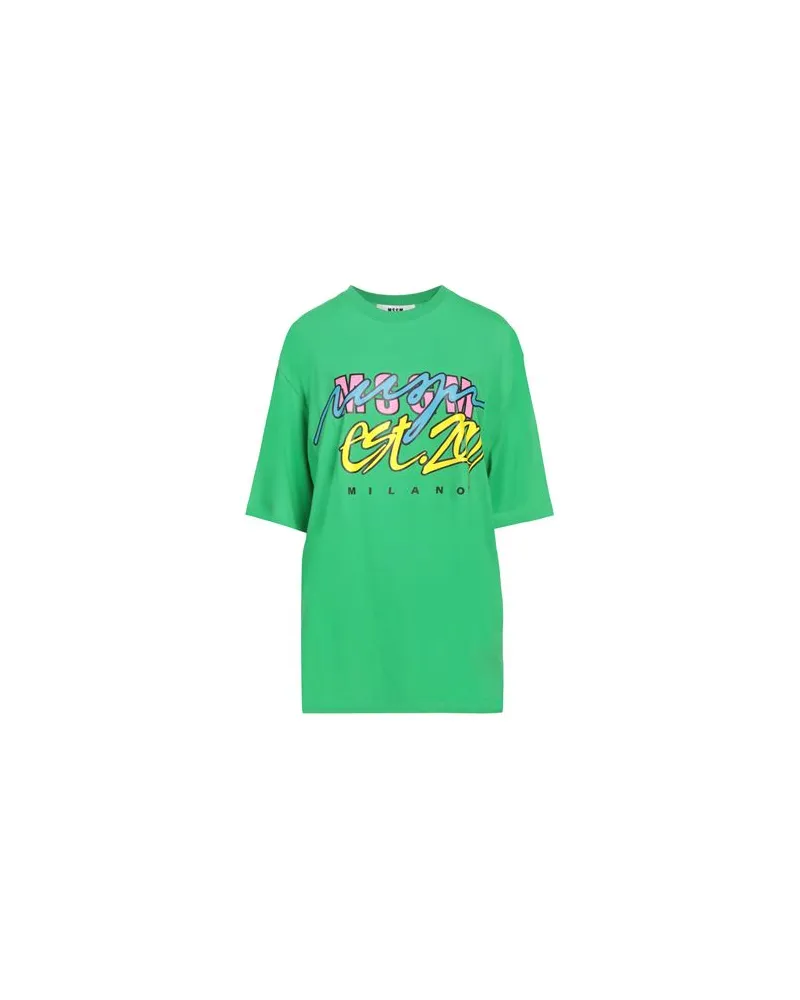 MSGM TOPS - T-shirtsauf YOOX.COM Grün