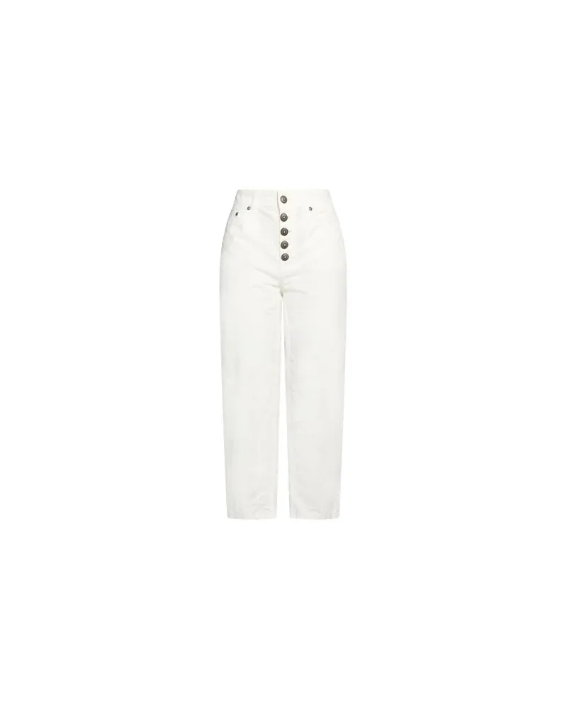 Dondup HOSEN & RÖCKE - Hosenauf YOOX.COM Weiß