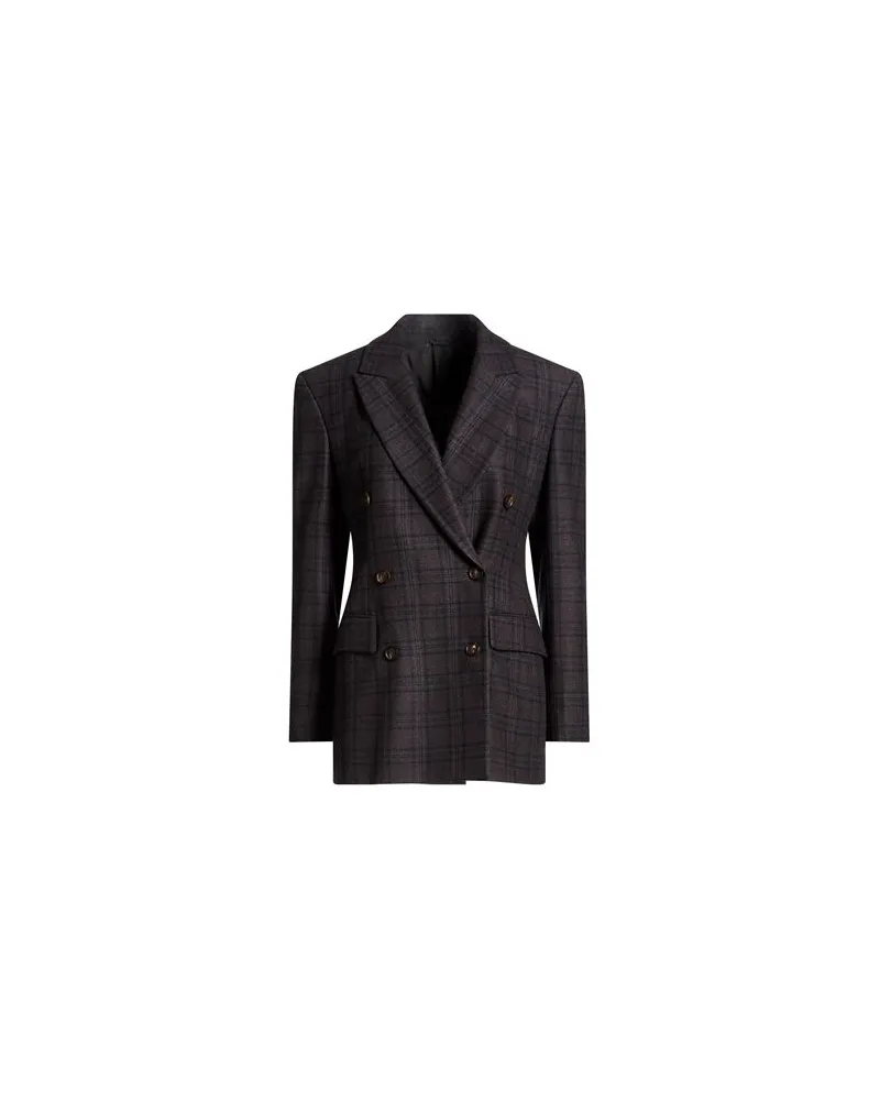 Brunello Cucinelli ANZÜGE und CO-ORDS - Blazersauf YOOX.COM Braungrau