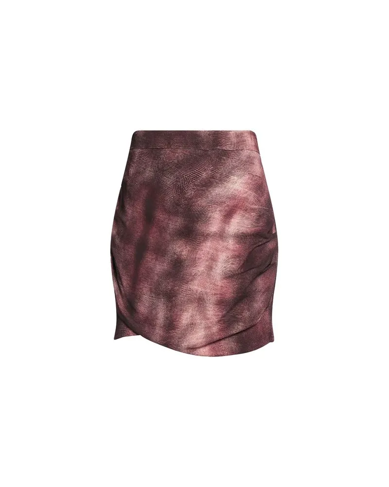 Elisabetta Franchi HOSEN & RÖCKE - Miniröckeauf YOOX.COM Pflaume