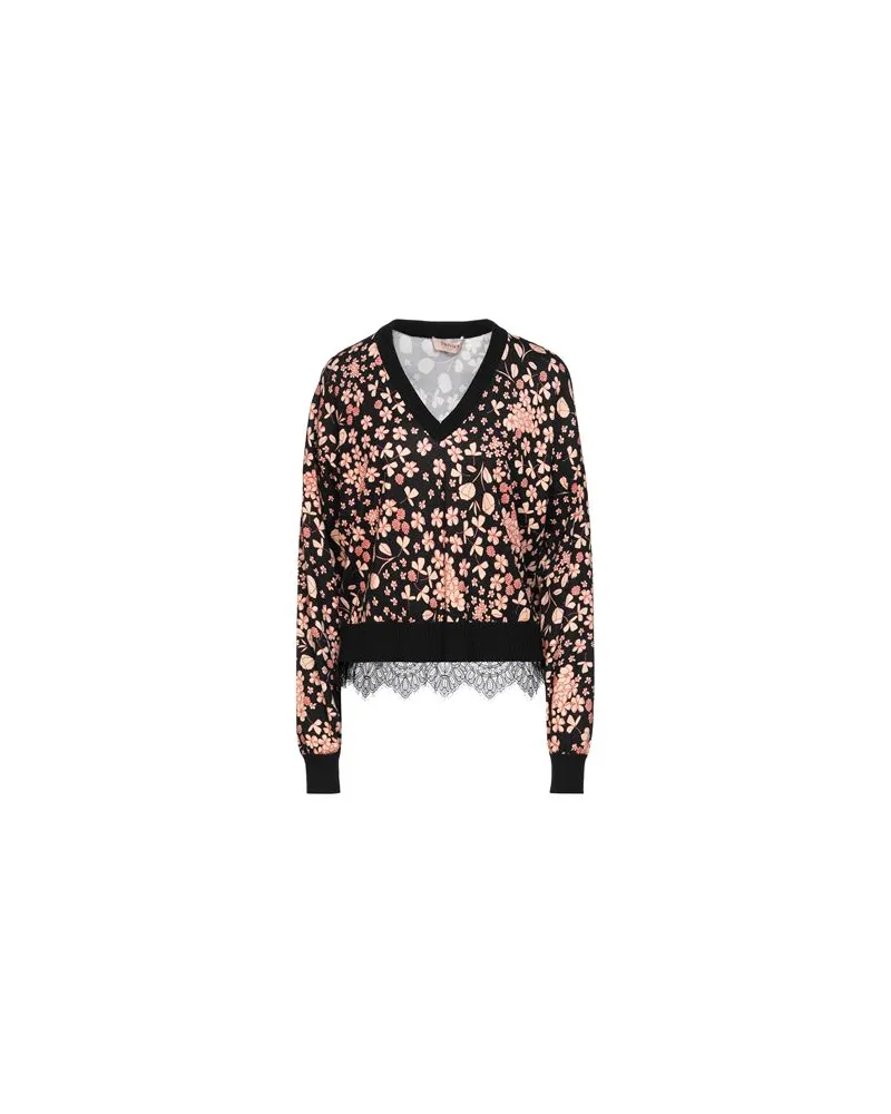 Twin-Set STRICKWAREN - Pulloverauf YOOX.COM Schwarz