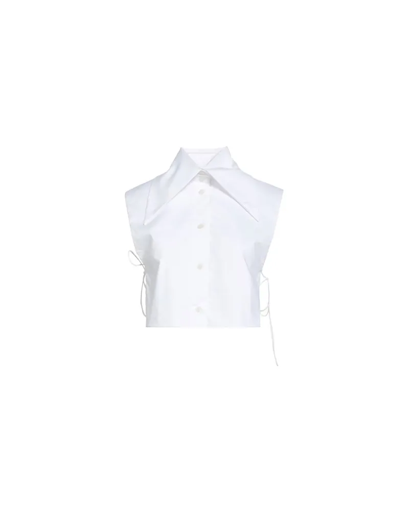 MEIMEIJ TOPS - Hemdenauf YOOX.COM Weiß